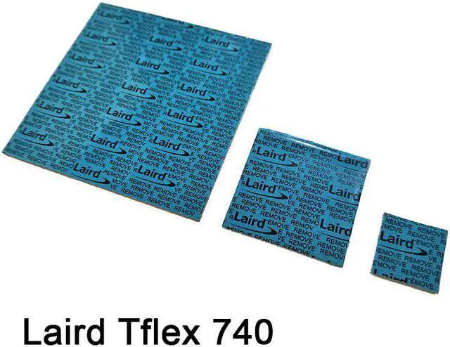Main image of Silicon GPU Thermal Pad for LAIRD T-FLEX 740 700 SERIES Thermal GAP FILLER VGA GPU Thermal PAD COOLING 15x15 30x30 60x60x1.0