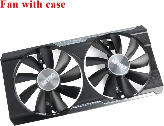 Alt view image 2 of 5 - 100mm GAA8B2U Ball Bearing GPU Fan For Sapphire R9 380 380X Graphics Card Cooling Fan with Case