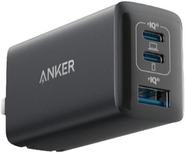 Anker GaNPrime 65W USB C Wall Charger PPS 3-Port Foldable Fast Charging  Adapter