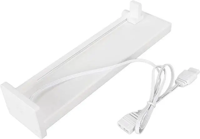 Alt view image 6 of 6 - RGB GPU Support Bracket, Magnetic Base Graphics Card GPU Brace Support, Slidable 5V 3 Pin GPU Stand Colorful Video Card Holder Bracket (White) 8iop