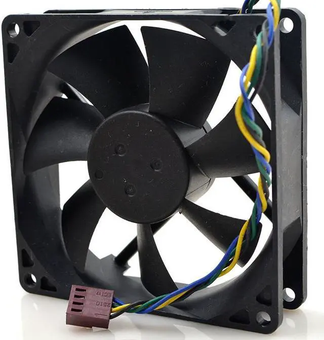 Alt view image 2 of 4 - Foxconn PV902512PSPF  DC12V 0.4A 9cm 92mm x 25mm 4-pin HP/DELL/Lenovo server fan PWM chassis CPU cooling fan