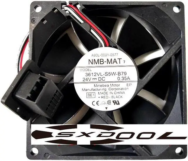Main image of NMB 3612VL-S5W-B79 for A90L-0001-0577 Fanuc 24V fan 9WF0924H203 9WF0924H205 Eliminate machine alarms cooling fan