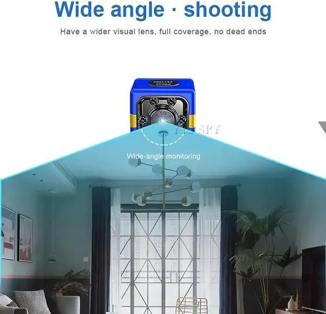 Alt view image 3 of 7 - HD Mini Camera Auto IR Night Vision Small Kamera Espia Action Body Micro Camcorder Support Hidden SD Card Digital DVR Camara Blue