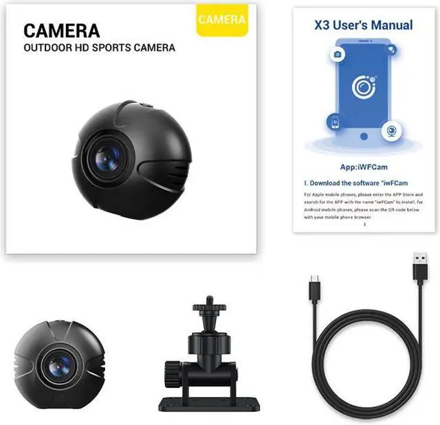 Alt view image 7 of 7 - Mini Smart WiFi Camera Motion CCTV HD 1080P Baby Pet Monitor Wireless Night Vision Smart Home Micro CCTV Camera