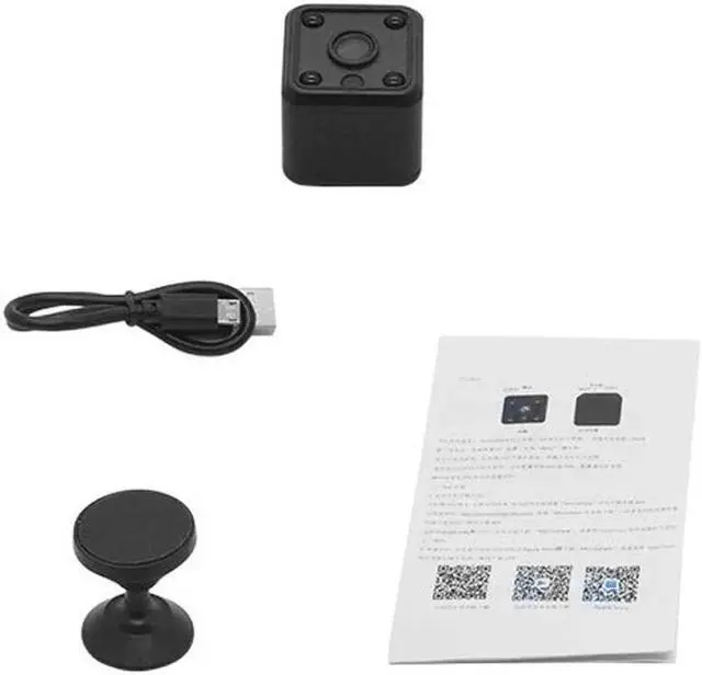 Alt view image 6 of 6 - Mini IP Cameras HD 1080P Wifi Sports Wireless Security Surveillance Built-in Battery Night Vision Smart Home Cameras