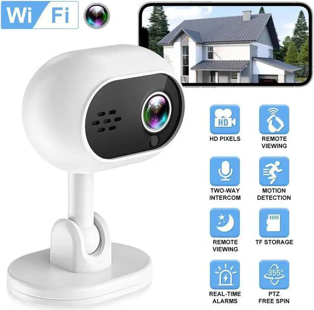 Main image of Wireless WiFi Camera Home Security Protection Cam Mini Infrared Night Vision PTZ Camera Motion Detection Surveillance Camera