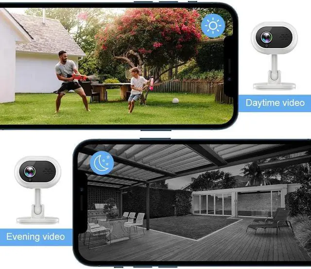 Alt view image 2 of 6 - Wireless WiFi Camera Home Security Protection Cam Mini Infrared Night Vision PTZ Camera Motion Detection Surveillance Camera
