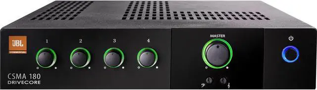 Alt view image 6 of 19 - Harman 4 Input 1 Output 80/120W Mixer/Amplifier NCSMA180-U-US