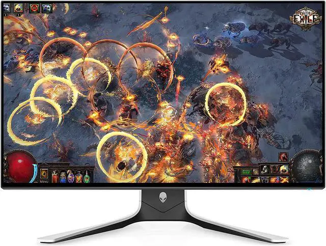 Alt view image 2 of 6 - Alienware 27 Gaming Monitor - AW2721D - 240Hz, 27 Inch QHD (Quad High Definition), Fast IPS Monitor with VESA Display HDR 600, NVIDIA G-SYNC Ultimate Certification, White, XW3CK