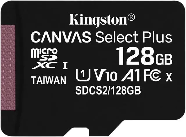 Main image of Kingston SDCS2 Class 10 High Speed 128GB Micro SD Card / TF Card Memory Card  A1 / Video Class V30 / UHS for Smartphones, Dashcam