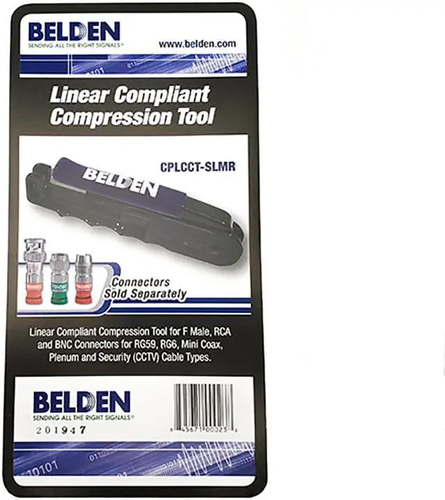 Alt view image 3 of 6 - Belden Linear Compliant Compression Tool CPLCCT-SLMR