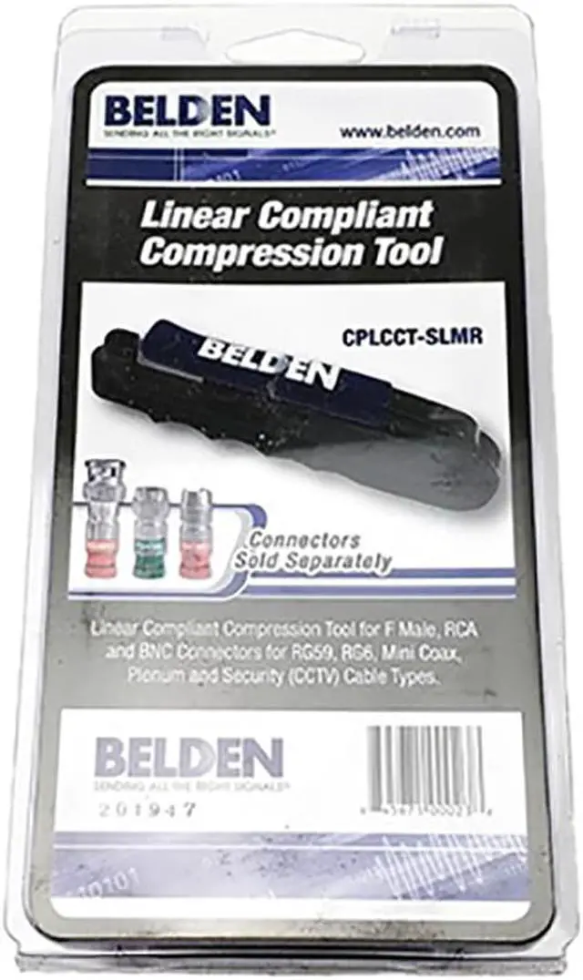 Alt view image 4 of 6 - Belden Linear Compliant Compression Tool CPLCCT-SLMR