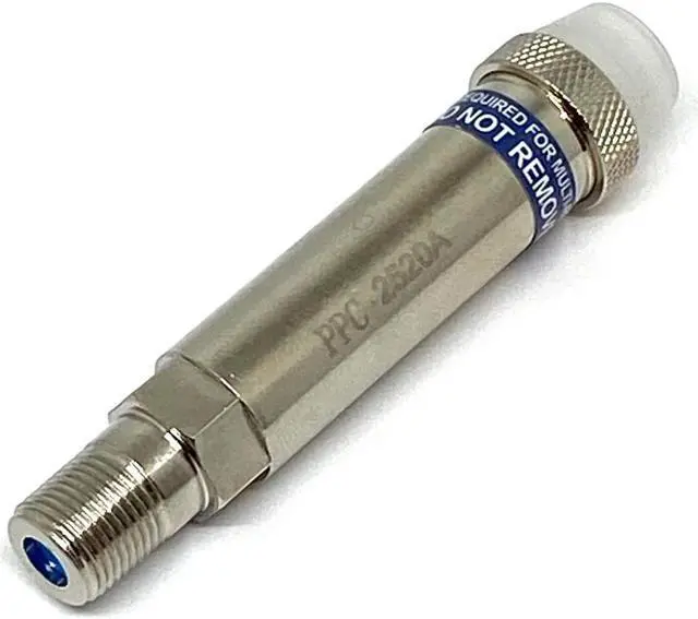 Alt view image 2 of 5 - PPC GLP-1G70CWWS MoCA POE Filter for Cable TV & OTA