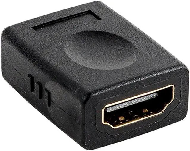 Main image of SatelliteSale Digital HDMI Female to Female HDMI Coupler PVC Black Adapter