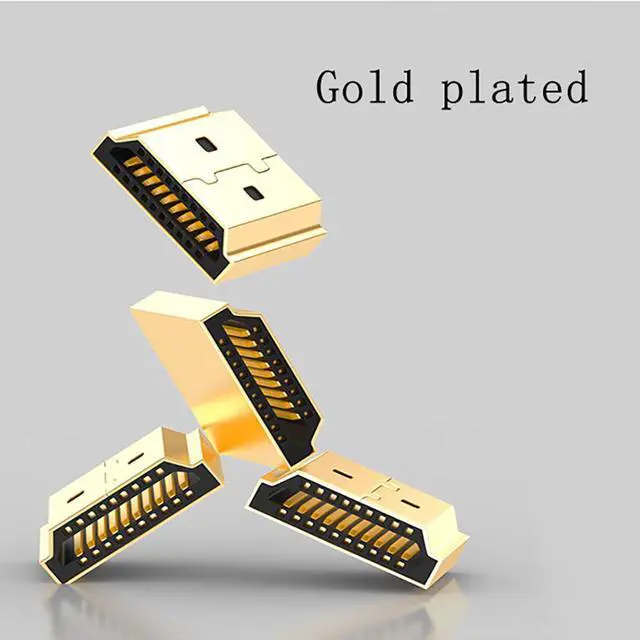 Alt view image 5 of 5 - SatelliteSale Digital HDMI Female to Mini HDMI Male Adapter PVC Black
