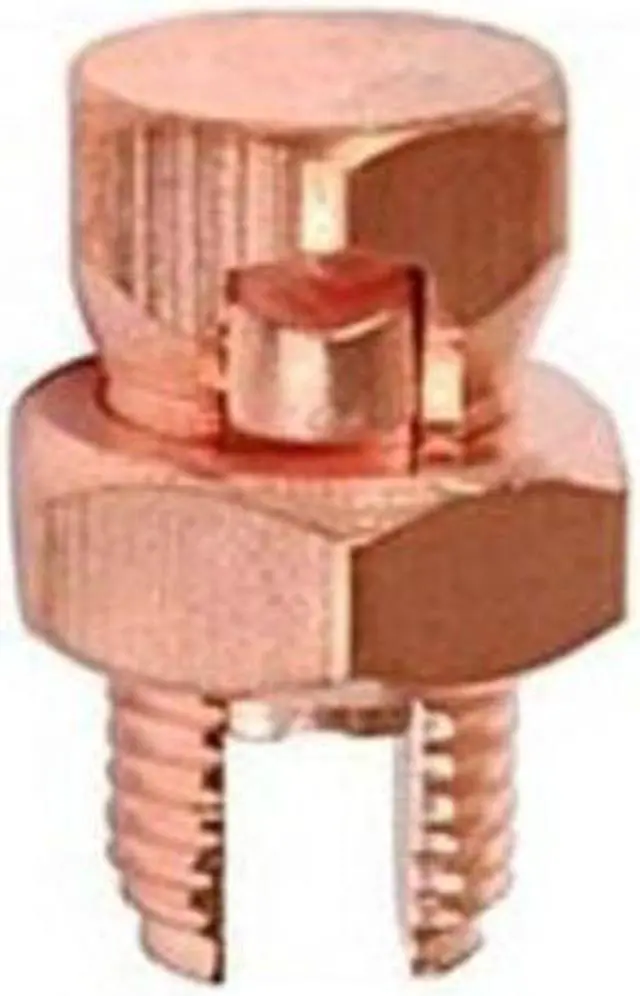 Alt view image 2 of 5 - 5 Pack High Strength Split Bolt Connectors 4 Gauge 8 Gauge Solid UL Listed SB-4