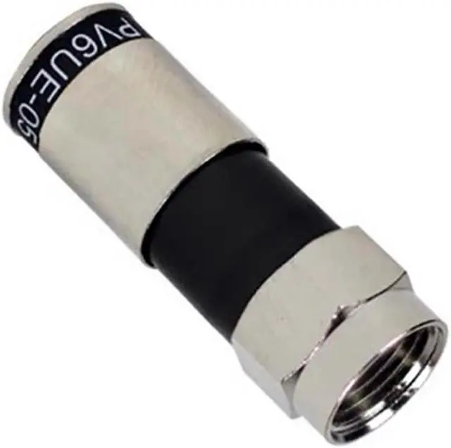 Alt view image 4 of 6 - Perfect Vision PV6UE-05 'Ridgeloc' Universal Fit RG6 Coax Cable Compression C...
