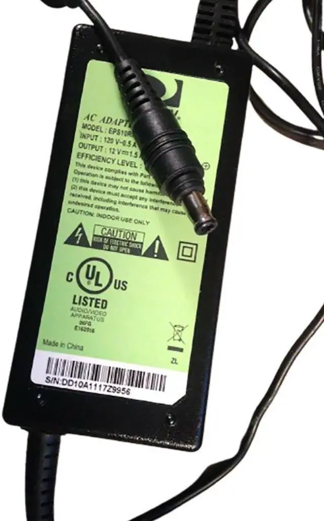 Alt view image 5 of 7 - Genuine DirecTV AC Adapter Power Supply Charger 12v 1.5a 18w Model: eps10r0-16