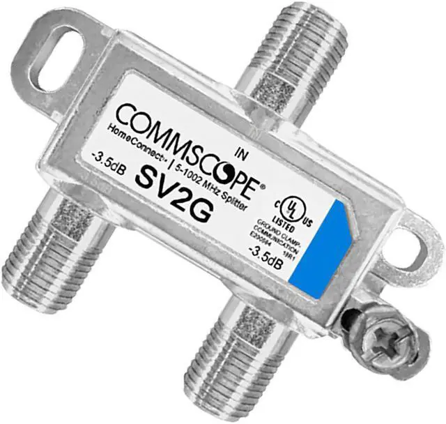 Alt view image 3 of 5 - Commscope SV-2G 2-way Coaxial Splitter 5-1000mhz