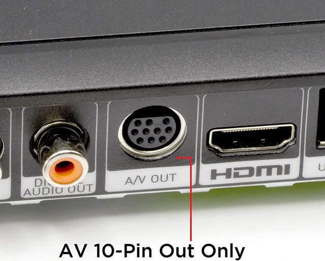 Alt view image 6 of 8 - Computer Accessories DIREC TV 10 PIN Composite Video Cable AV C31 C41 C41W Client RCA A/V 10PINCOMPOS