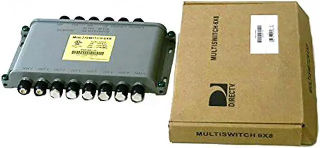 Alt view image 8 of 9 - Directv 6x8 Multi-Switch Ka Ku Bands MS6X8R1-03
