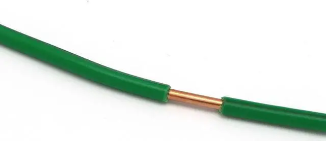 Alt view image 3 of 5 - Republic Wire Inc. Wire Green Sol Thermo Copper Wire 12 TW (500ft)