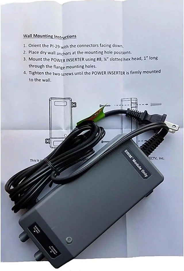 Alt view image 3 of 5 - DirecTV DTV ATT SWM-PI 29V 1.5A Power Inserter For SWM8 SWM16 SWMPI PI29R1 PI-29