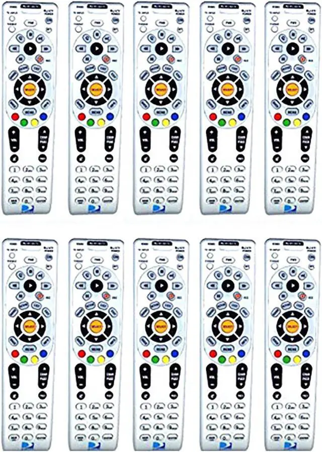 Main image of 10 Pack - DirecTV IR / RF Universal Remote Control (RC66RX)