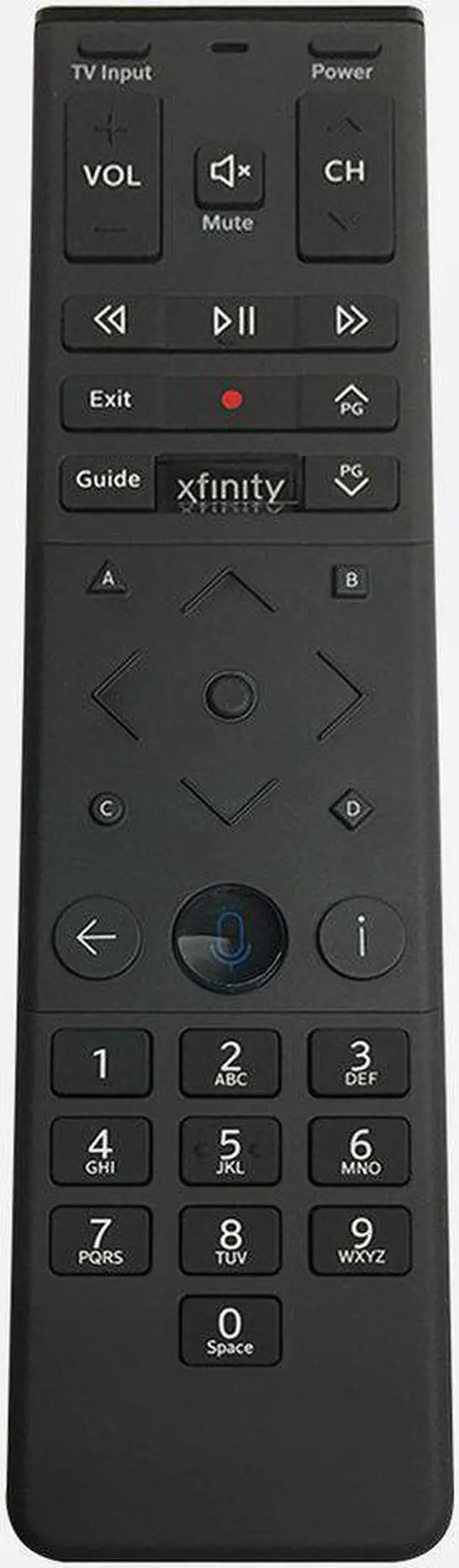 Alt view image 4 of 7 - XFinity Comcast XR15 Voice Control Remote for X1 Xi6 Xi5 XG2 (Backlight)