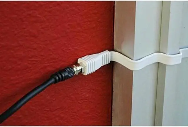 Alt view image 10 of 12 - Flat Coaxial Cable CCTV Jumper Dish Network and Directv Approved