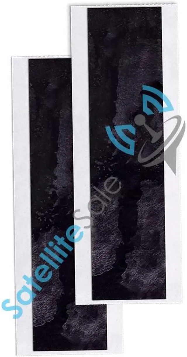 Alt view image 7 of 7 - SatelliteSale Universal 2 Support Arms Adjustable Telescopic Monopoles Braces with Screws and Mastic Pitch Pads Short 19" and Long 33"