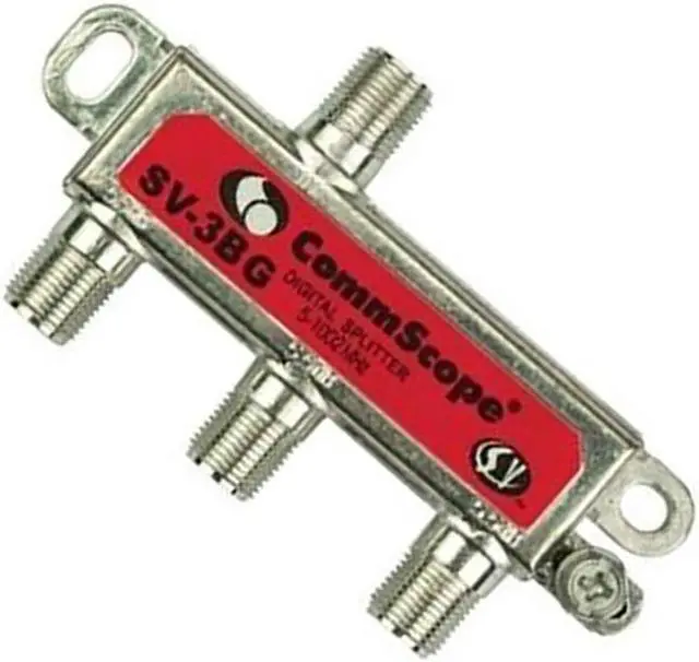 Alt view image 4 of 5 - Commscope SV-3BG 3-way Balanced Coaxial Splitter, 5-1002 Mhz