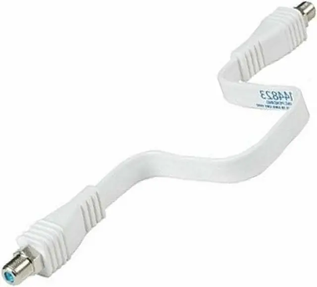 Alt view image 11 of 12 - Flat Coaxial Cable CCTV Jumper Dish Network and Directv Approved