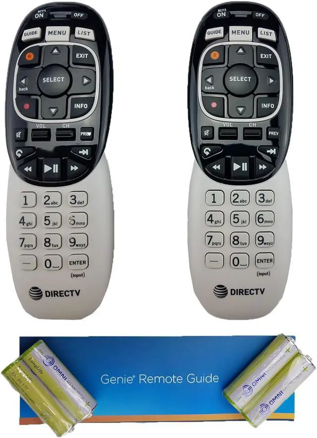 Alt view image 7 of 8 - 2 Pack - DIRECTV RC73 IR/RF Remote Control
