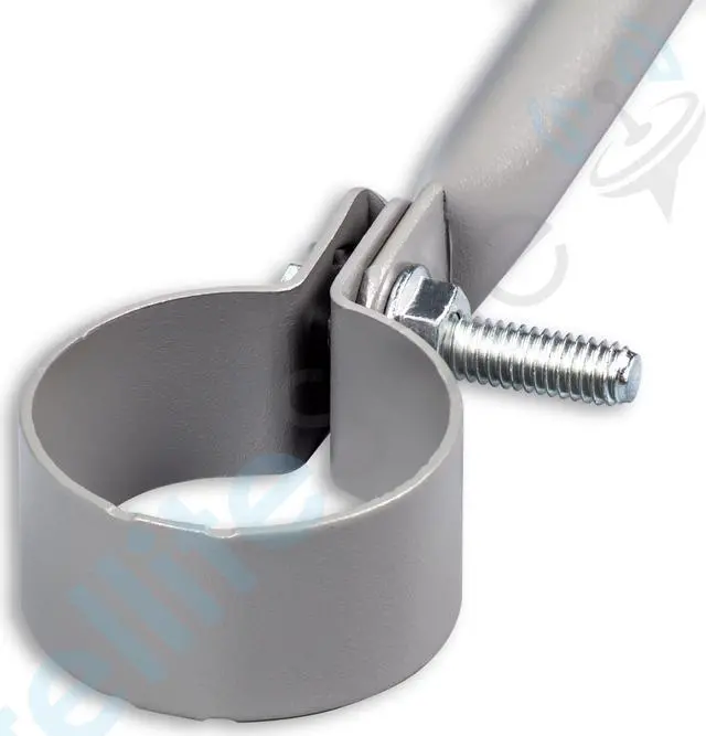 Alt view image 3 of 7 - SatelliteSale Universal 2 Support Arms Adjustable Telescopic Monopoles Braces with Screws and Mastic Pitch Pads Short 19" and Long 33"