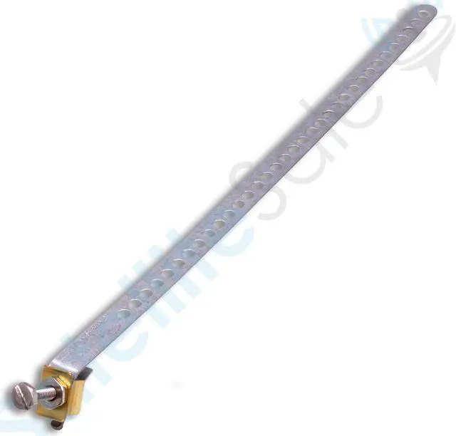 Main image of SatelliteSale Galvanized Steel Grounding Strap 12" Flexible and Adjustable Pack of 10 Pieces