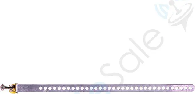 Alt view image 2 of 6 - SatelliteSale Galvanized Steel Grounding Strap 12" Flexible and Adjustable Pack of 10 Pieces