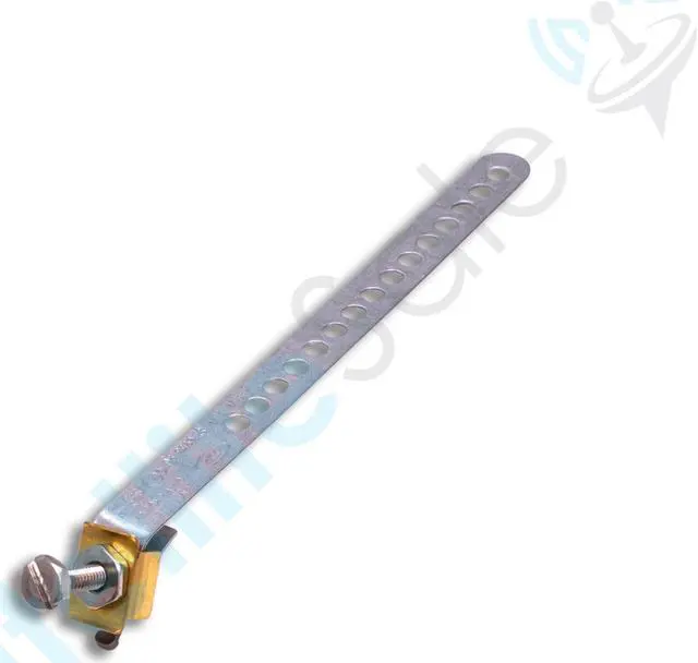 Main image of SatelliteSale Galvanized Steel Grounding Strap 6" Flexible and Adjustable Pack of 1