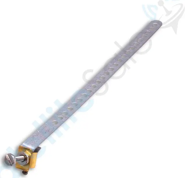 Main image of SatelliteSale Galvanized Steel Grounding Strap 9" Flexible and Adjustable Pack of 1