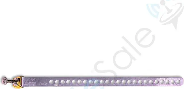 Alt view image 2 of 6 - SatelliteSale Galvanized Steel Grounding Strap 9" Flexible and Adjustable Pack of 1