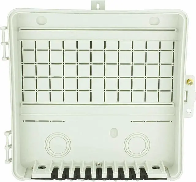Alt view image 5 of 6 - Extreme Broadband Weather Proof Premise Enclosure 12x 12x3 Amphenol IPE12123-LTC