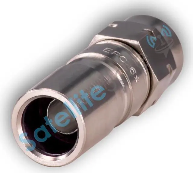 Main image of Corning EFC F Male Coaxial RG6 Compression Connectors GF-EFC-6 100-Pack