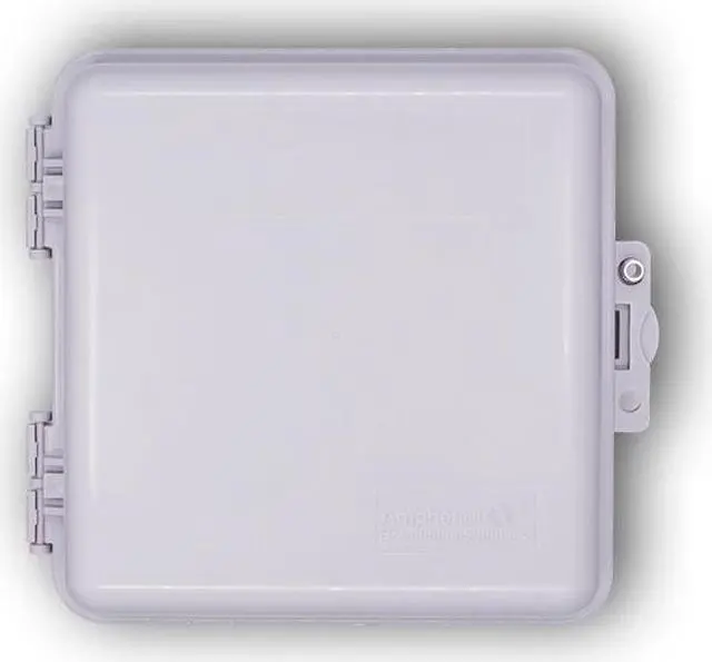 Alt view image 3 of 7 - Extreme Broadband Weather Proof Premise Enclosure 9 x 9 x 4 Amphenol IPE994-LTC
