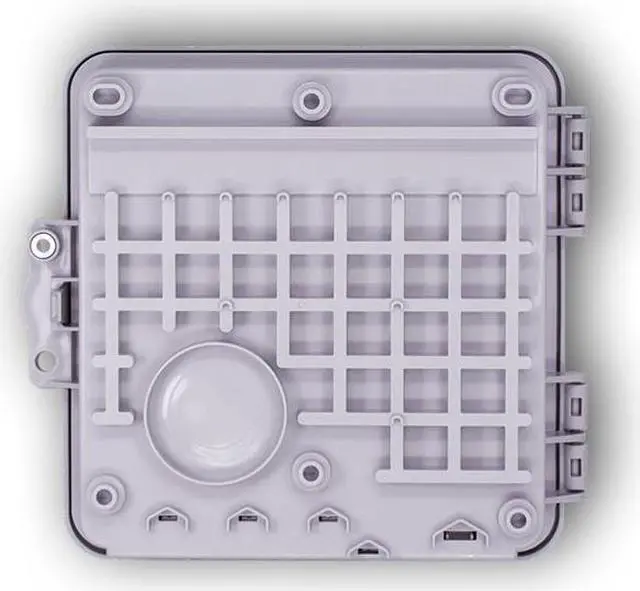 Alt view image 5 of 7 - Extreme Broadband Weather Proof Premise Enclosure 9 x 9 x 4 Amphenol IPE994-LTC