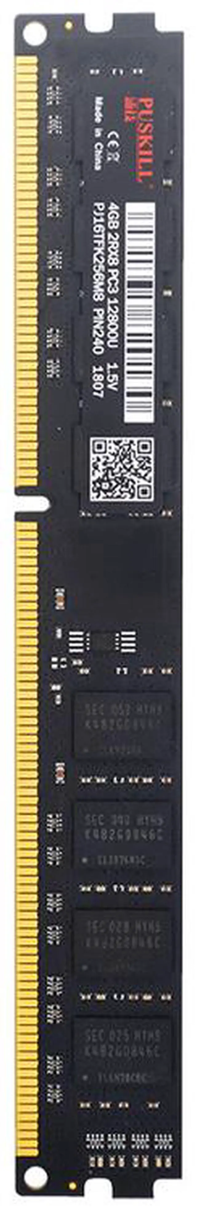 Alt view image 2 of 7 - PUSKILL Desktop Ram Memory  4GB Ram DDR3 1600 MHz RAM 1.5V 240 Pin Unbuffered DIMM Memory Modules Chips DDR3 1600 (PC3 12800) for Intel AMD System Desktop Computer