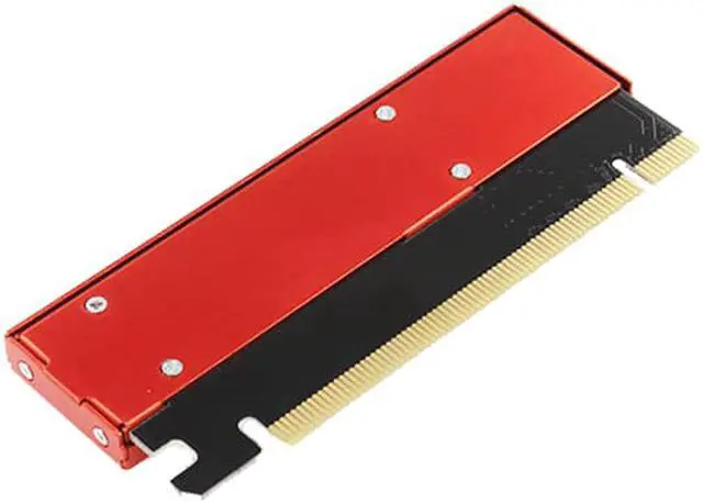 Alt view image 2 of 7 - JEYI Cool Swift M.2 PCIE Adapter for PCIE NVMe SSD with Advanced Heat Sink Solution M.2 SSD NVME (m Key)  2280 2260 2242 2230to PCIE 3.0 x 16 Host Controller Expansion Card Aluminum Sheet Thermal