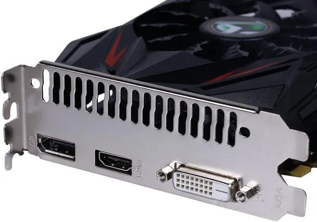 Alt view image 7 of 7 - Maxsun  AMD Radeon RX 550 4G Graphic Card New Cyclone Blade Cooling System GDDR5 GPU Gaming Video Card Video For PC Slivered PCB Full Solid Capacitance