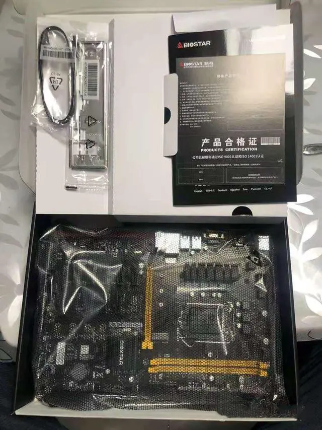 Alt view image 7 of 7 - Biostar TB360-BTC PRO 12 GPU Crypto Mining Motherboard ATX 32G 12 X Pci-E 3.0 Usb 3.1 Intel Btc Mine Board