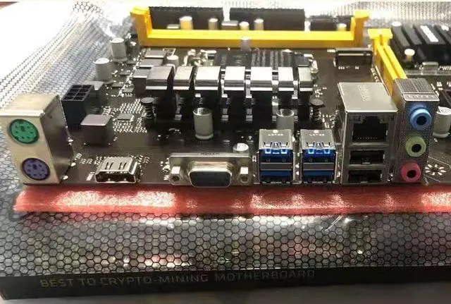 Alt view image 4 of 7 - Biostar TB360-BTC PRO 12 GPU Crypto Mining Motherboard ATX 32G 12 X Pci-E 3.0 Usb 3.1 Intel Btc Mine Board
