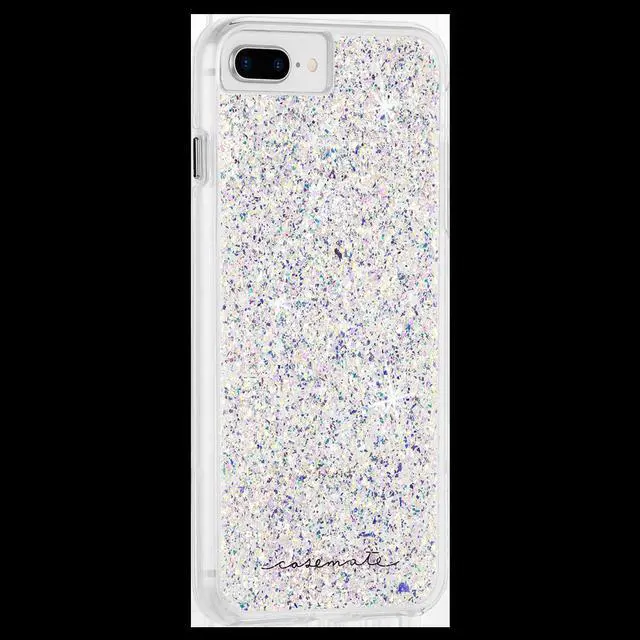 Alt view image 2 of 3 - Case-Mate Twinkle Case for Apple iPhone 8 Plus/7 Plus/6 Plus - Stardust
